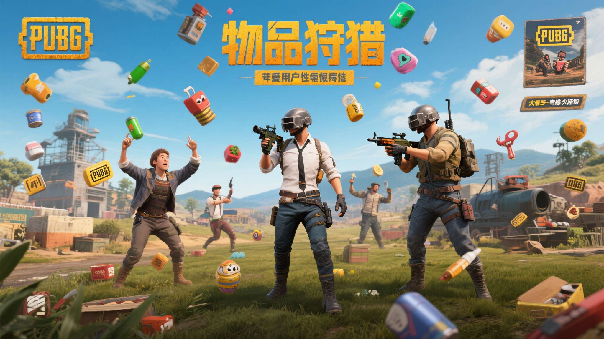 《pubg》发布愚人节特别躲猫猫模式\"物品狩猎\"分析 《pubg》发布愚人节特别躲猫猫模式\"物品狩猎\"分析